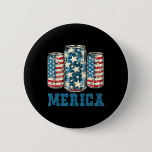 Beer American Flagga Funny 4:e juli Merica Usa Dr. Knapp