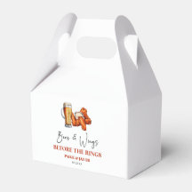 Beer and Wings Before The Rings Rehearsal Dinner