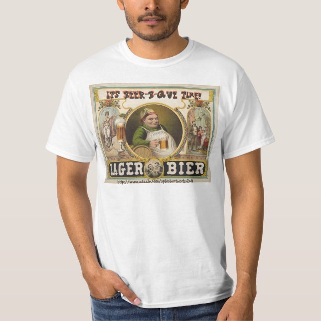 ’Beer-B-Que’ T Shirt (Framsida)