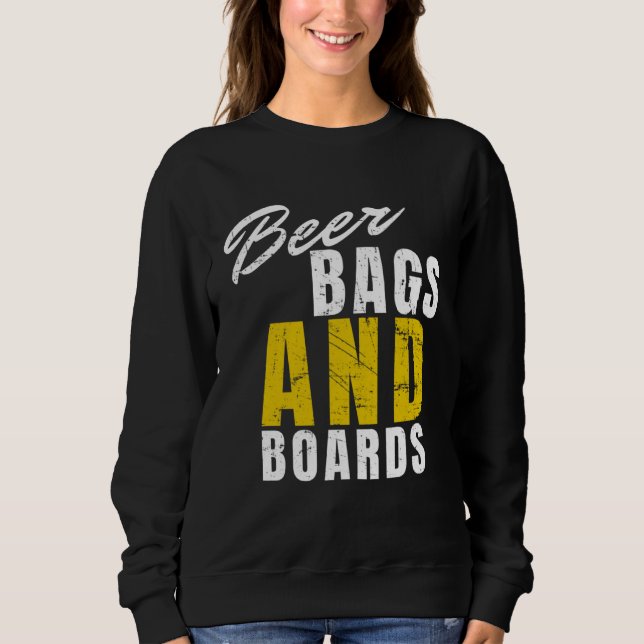 Beer Bags And Boards Cornhole T Shirt (Framsida)