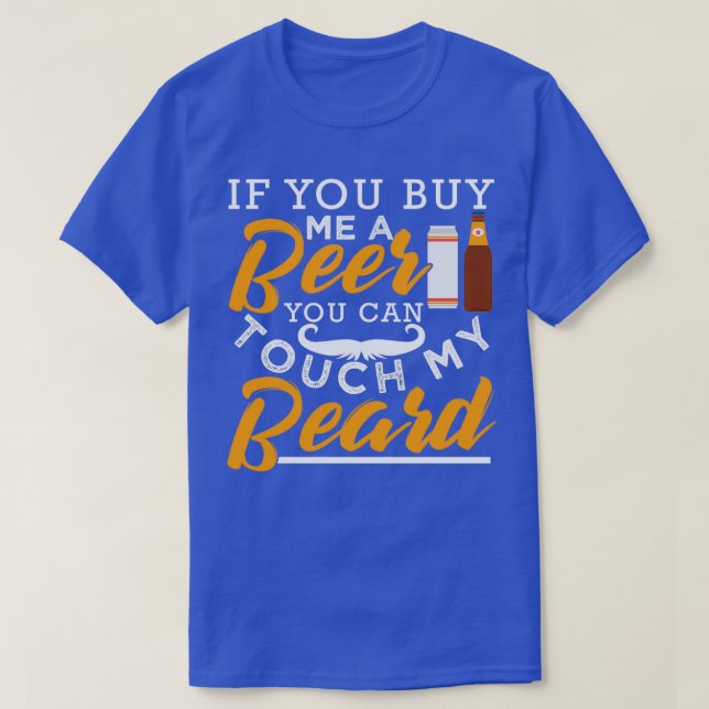 Beer Beard T Shirt (Design framsida)