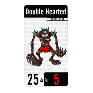 beer-beast.com - Beer Label - Black Fraktsedel