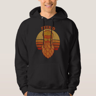 Beer Beer Beer Garden Retro Sunset Beer Skutt Hoodie