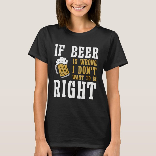 Beer  Beer Brewer Brewery Drinker Beer Drinking T Shirt (Framsida)