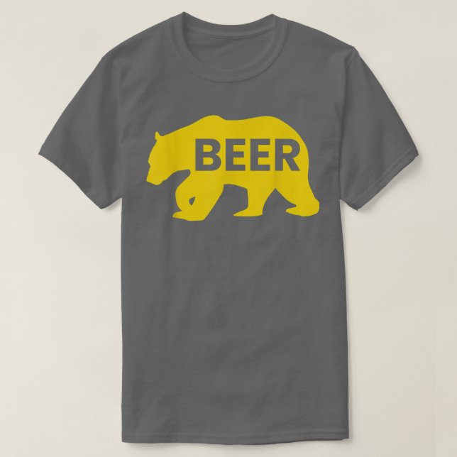 Beer Beers, Day, Alcoholic, Bears, Wild, Wildlife  T Shirt (Design framsida)