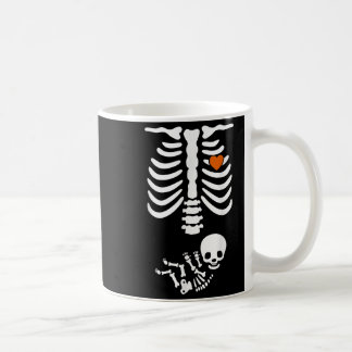 Beer Belly& Baby Skeleton Gravid Par H Kaffemugg