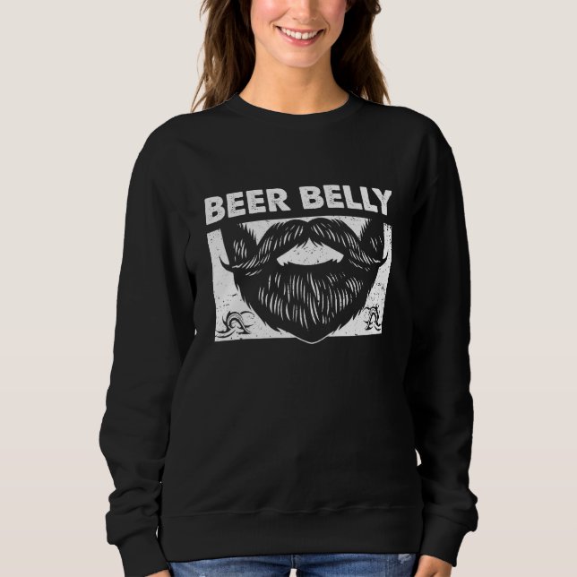 Beer Belly Daddy Lifestyle Dad Habits Beer  Drinki T Shirt (Framsida)