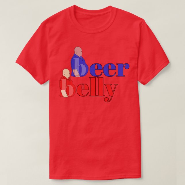 Beer Belly T Shirt (Design framsida)