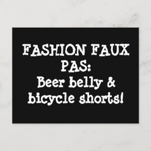 Beer Belly Vykort