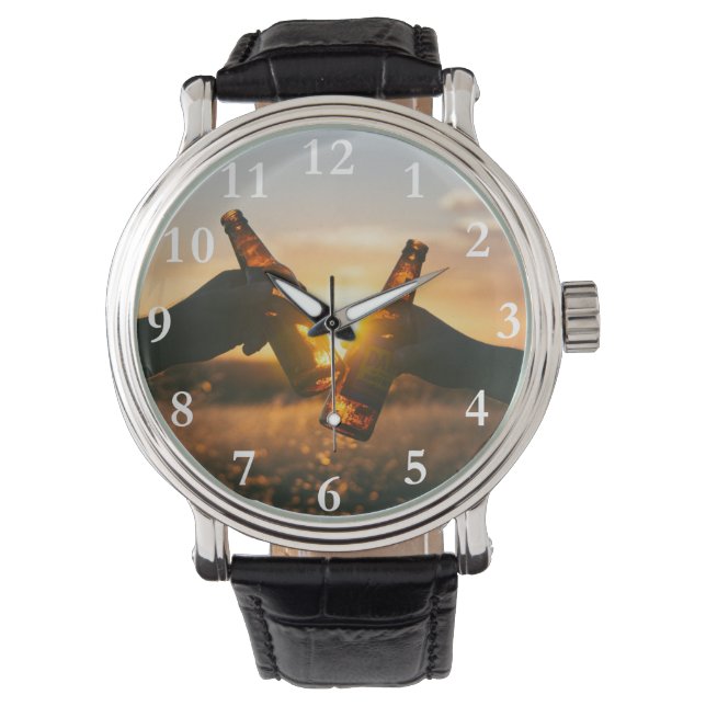 Beer Bra Time Cheers Armbandsur (Framsida)