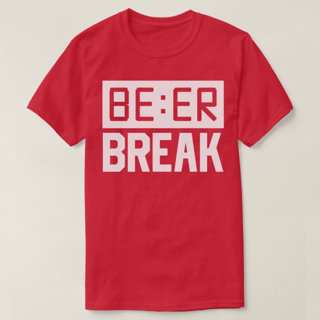 Beer Break 1 T Shirt (Design framsida)