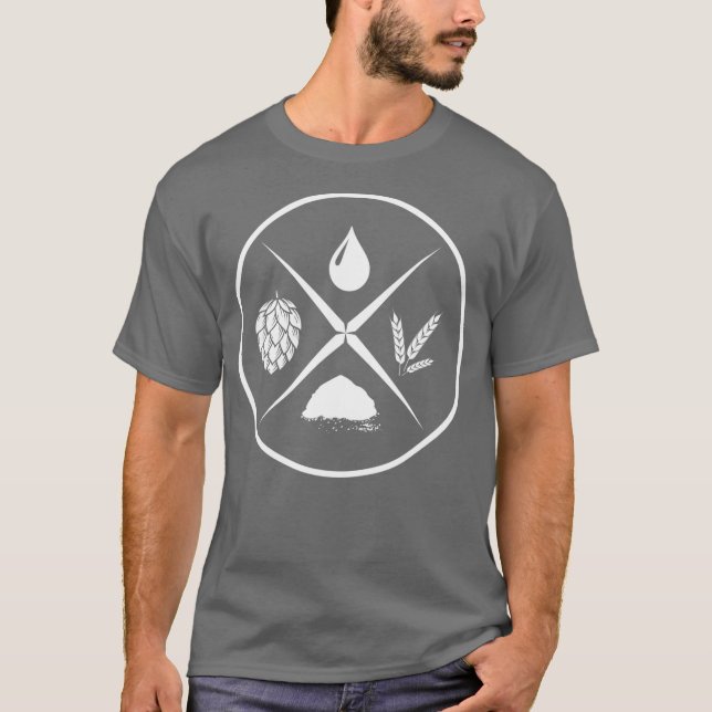 Beer Brew Day Ale Pub T Shirt (Framsida)