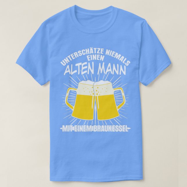 Beer Brewer Funny Brewery Say Classique T Shirt (Design framsida)