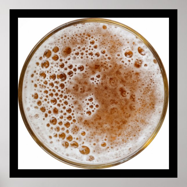 BEER BUBBLES POSTER (Framsidan)