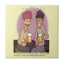 Beer Buddies Ceramic Tile Kakelplatta