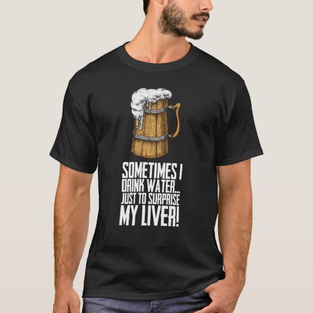 Beer Craft Beer Skutt T Shirt (Framsida)