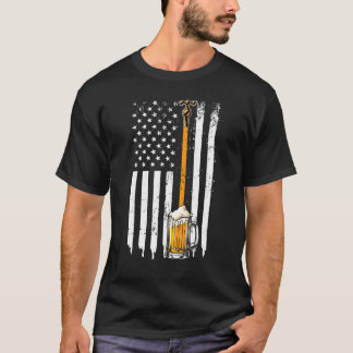 Beer-dagen Lycklig-Internationell med Amerika T Shirt