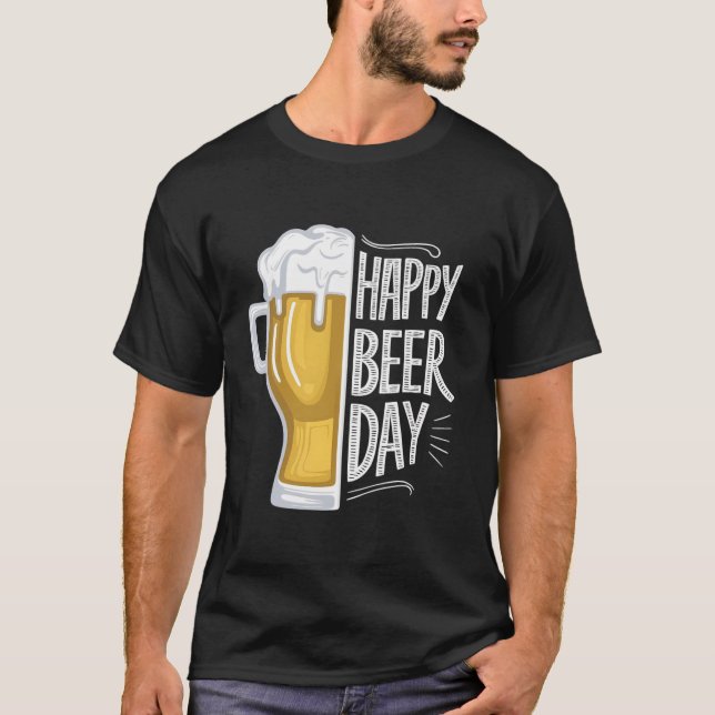 Beer Day: Brew & You T Shirt (Framsida)