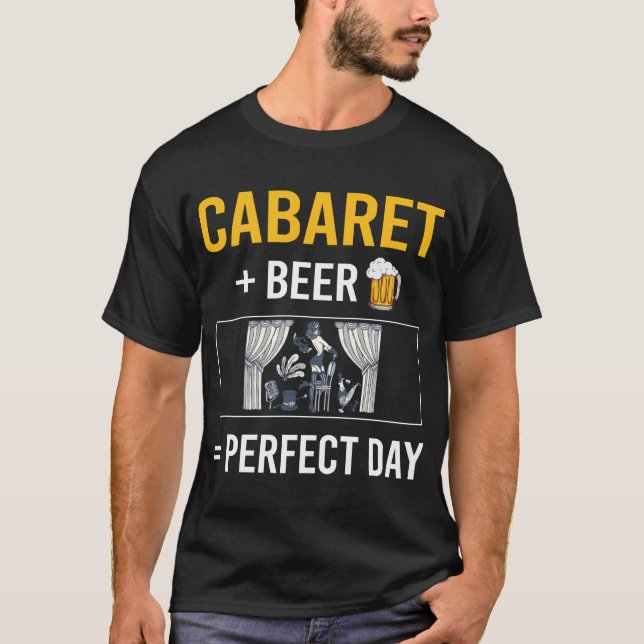Beer Day Cabaret T Shirt (Framsida)
