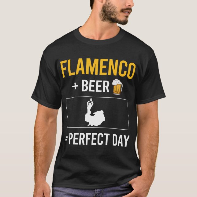 Beer Day Flamenco T Shirt (Framsida)