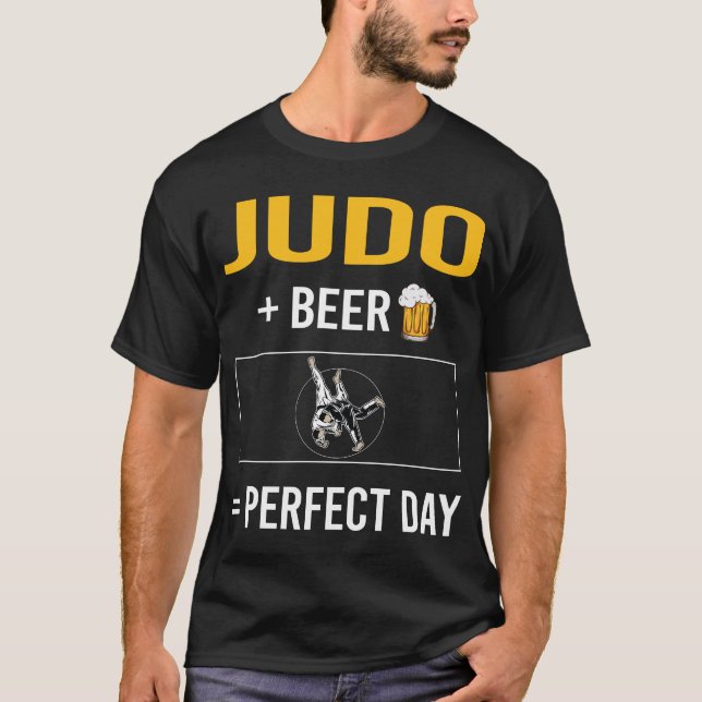 Beer Day Judo T Shirt (Framsida)