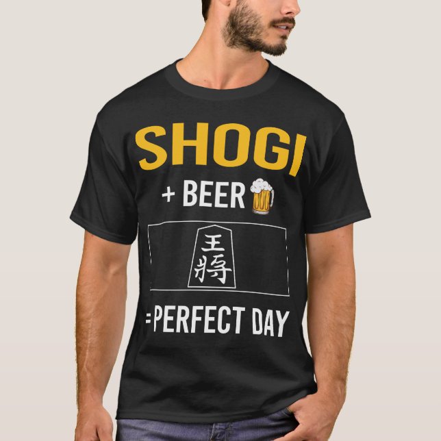Beer Day Shogi T Shirt (Framsida)