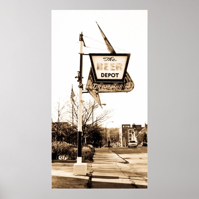 Beer Depot Poster (Framsidan)