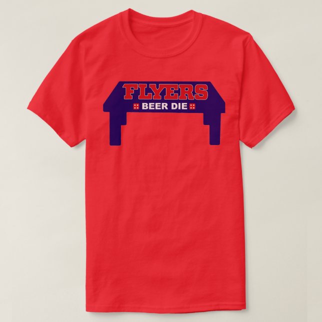 Beer Die 1 T Shirt (Design framsida)