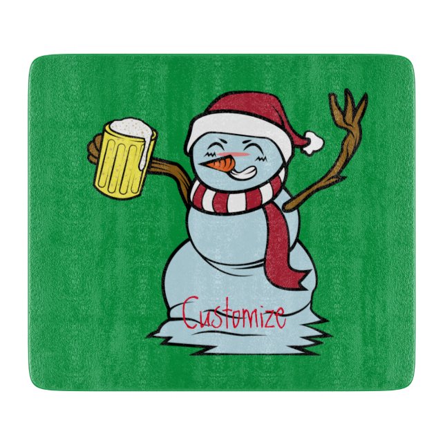 Beer-drink Drunk Snögubbe Thunder_Cove (Framsidan)