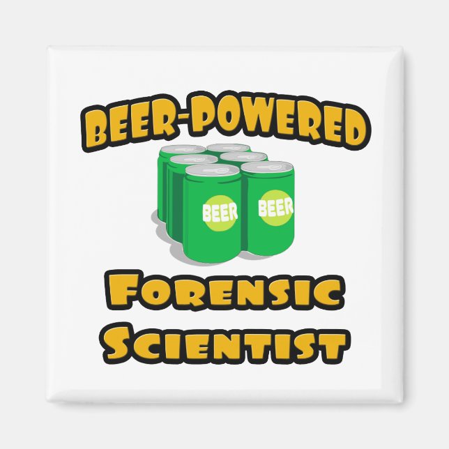 Beer-driven kriminalteknisk forskning magnet (Framsidan)