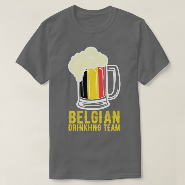 Beer Festival Belgium Oktobe T Shirt (Design framsida)