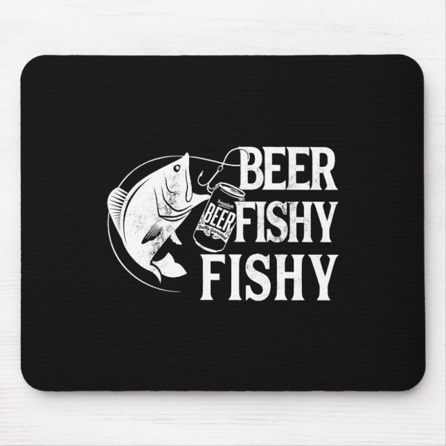 Beer Fishy Funny Fishing Musmatta (Framsidan)