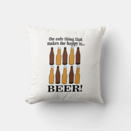 Beer Flaska Funny Beer Kudde