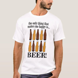 Beer Flaska Funny Beer T Shirt
