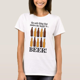 Beer Flaska Funny Beer T Shirt