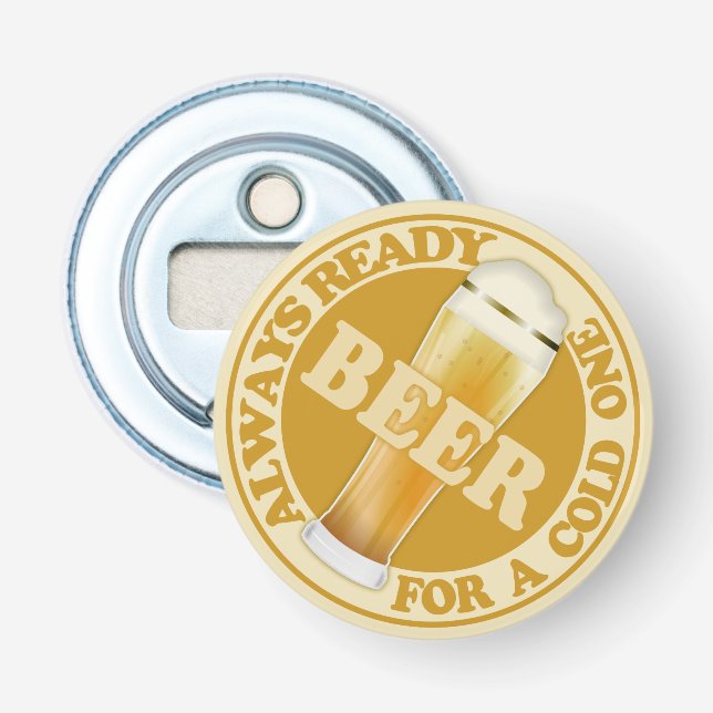 BEER flaska-öppnare Flasköppnare (Framsidan)