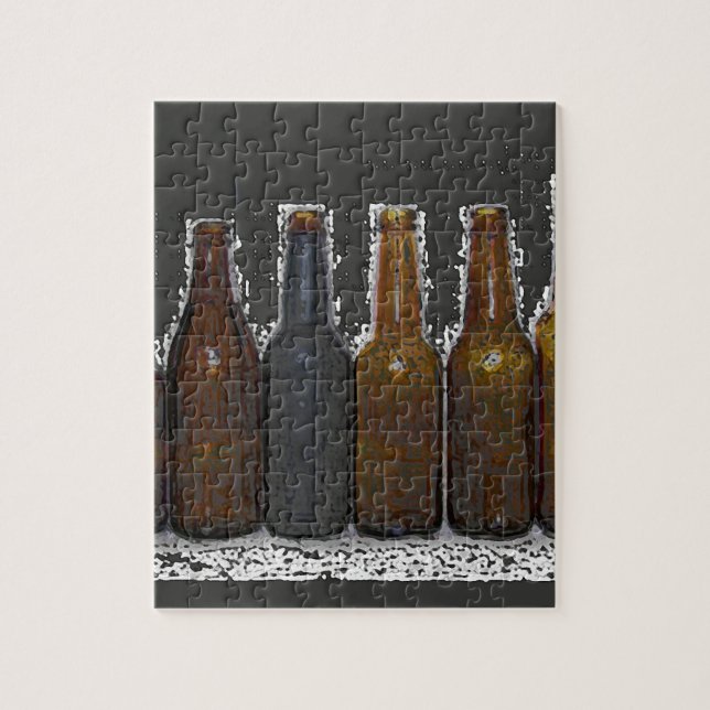 Beer Flaskor Pussel (Vertikal)