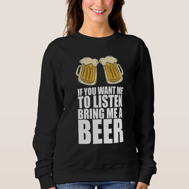 Beer for men Drinker Beer T Shirt (Framsida)