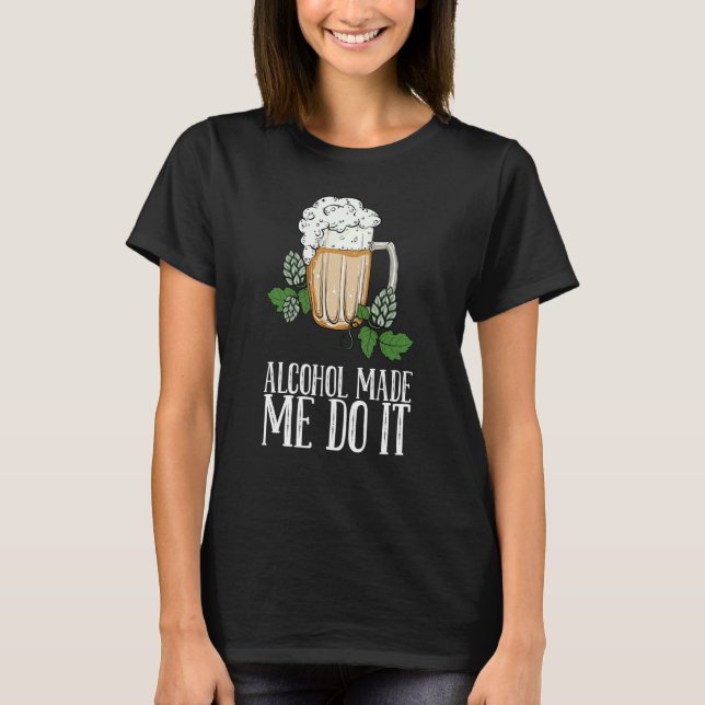 Beer  Fraternity  Beers T Shirt (Framsida)