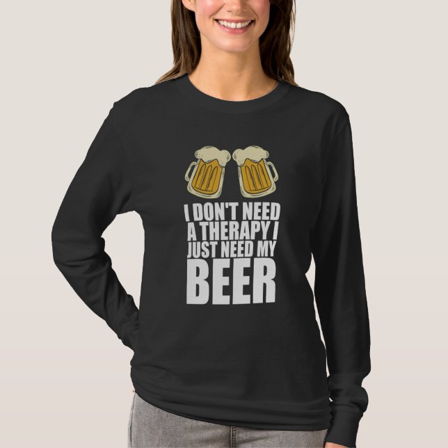Beer Fraternity Beers T Shirt (Framsida)
