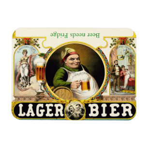 Beer Fridge Magnet