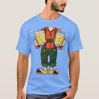 Beer Fun Man Outfit  T Shirt