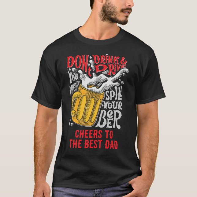 Beer Funny Anpassningsbar T Shirt (Framsida)
