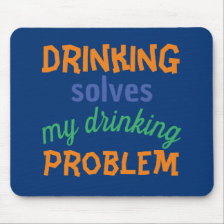 Beer Funny Quote: Drag av lösningsmedel Dricksprob Musmatta