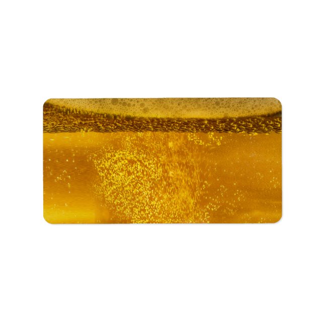 Beer Galaxy a Celestial Quenching Foam Adressetikett (Framsidan)