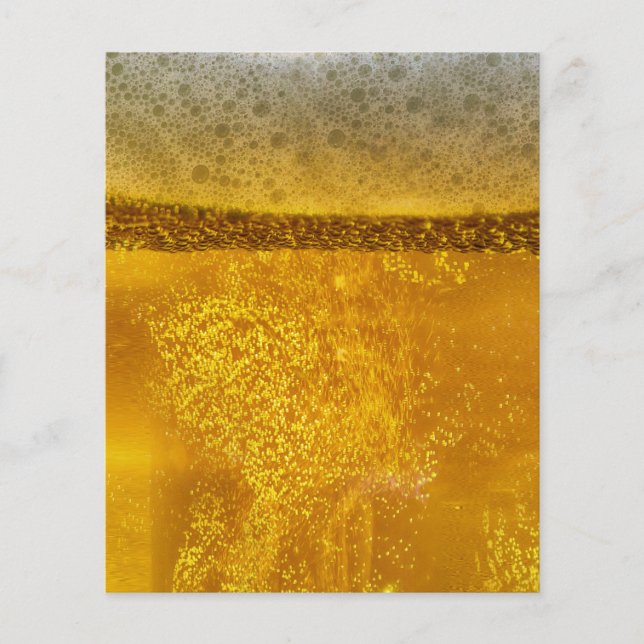 Beer Galaxy a Celestial Quenching Foam Flygblad (Framsidan)