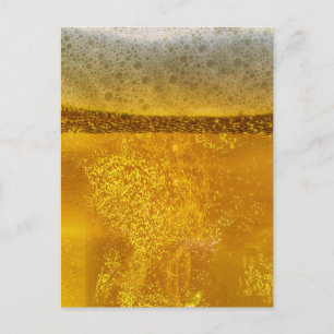 Beer Galaxy a Celestial Quenching Foam Vykort