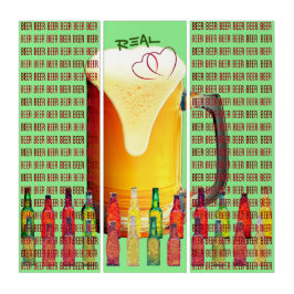 Beer Garden Sign w/ Grönt Triptych