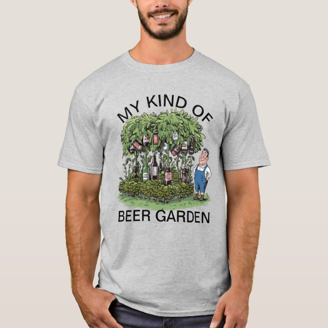 Beer Garden T Shirt (Framsida)