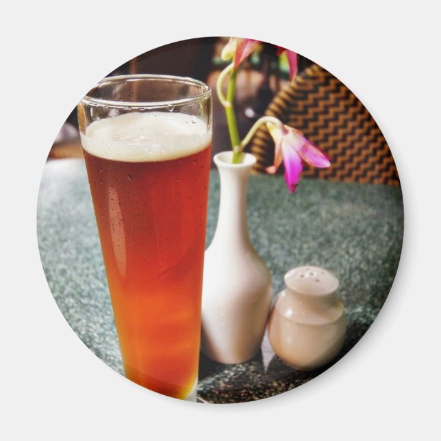 Beer Glass Magnet (Framsidan)